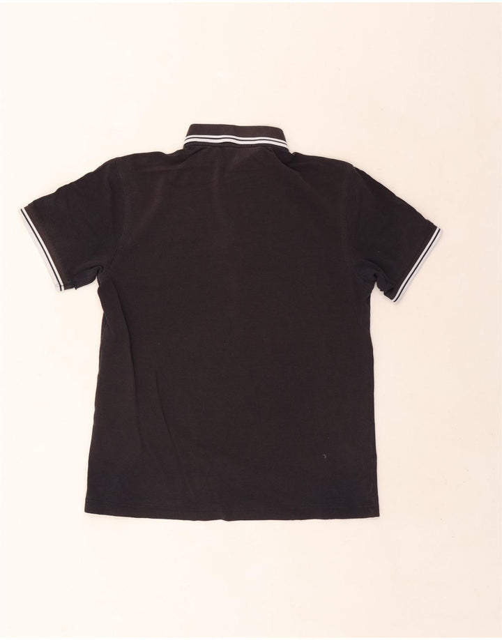 Camisa polo masculina Fred Perry médio algodão azul marinho