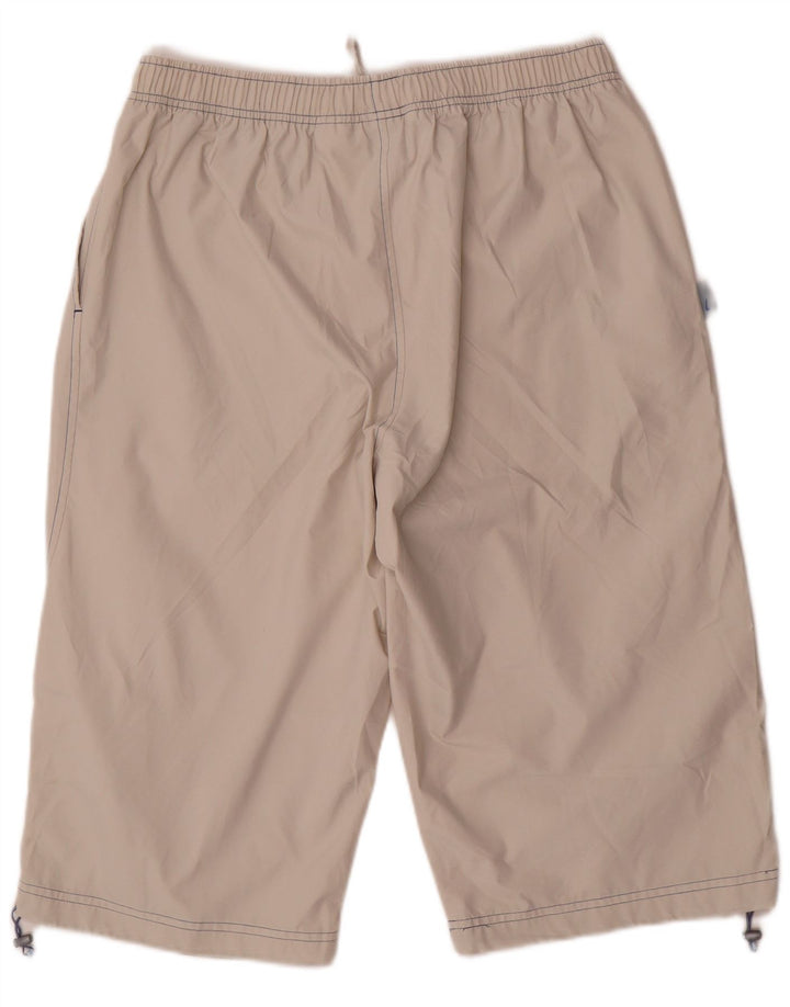 Nike Mens Bermuda Sport Shorts UK 42/44 Grande Bege Poliéster