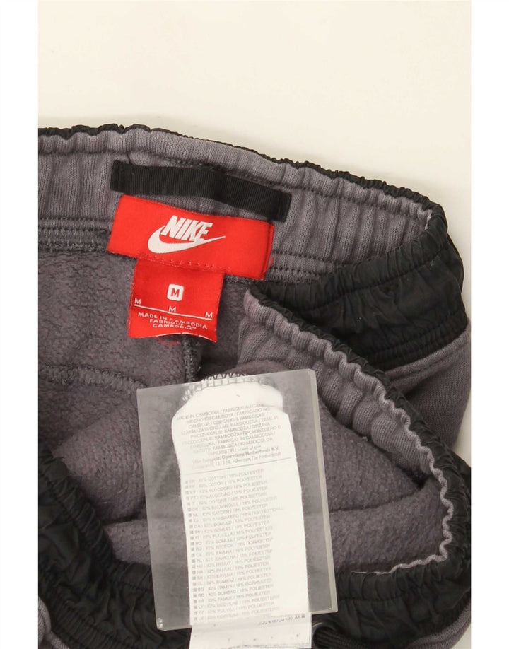 Calça de treino masculina Nike joggers cinza médio algodão