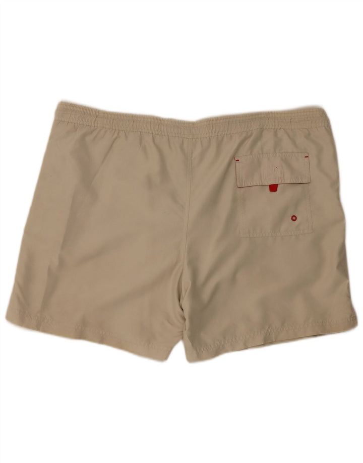 Shorts de natação masculino Marks & Spencer XL bege poliéster