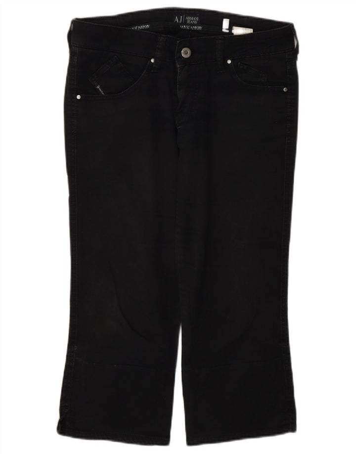 Calça Capri feminina Armani W27 L20 algodão cinza