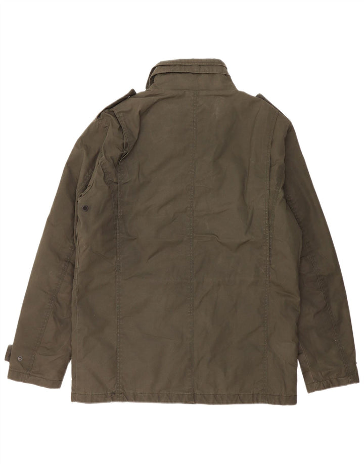 Jaqueta utilitária masculina Jack & Jones Reino Unido 42 XL Caqui