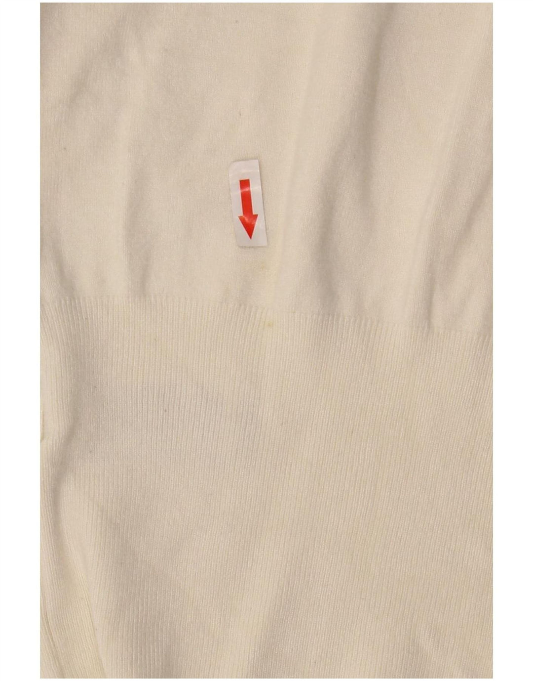 Suéter feminino Marks & Spencer com gola canoa UK 12 médio off white