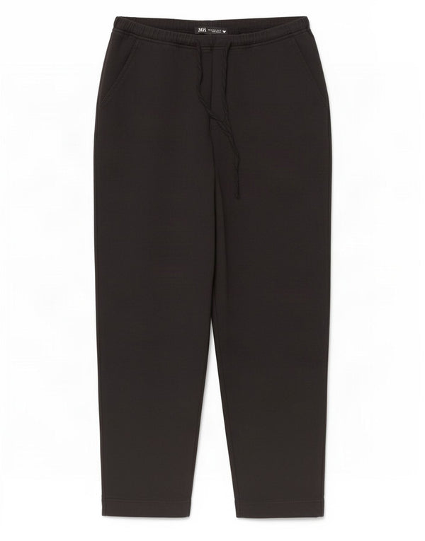 Calça de treino feminina Zara UK 10 pequena preta Lyocell