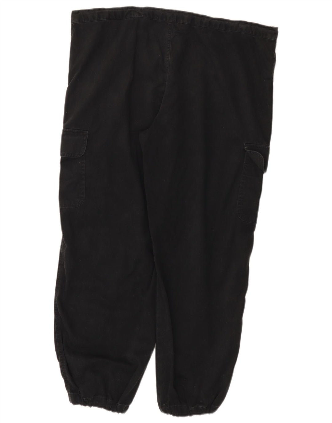 Calça cargo feminina Marks & Spencer St. Michael Reino Unido 16 grande W38 L27 preta
