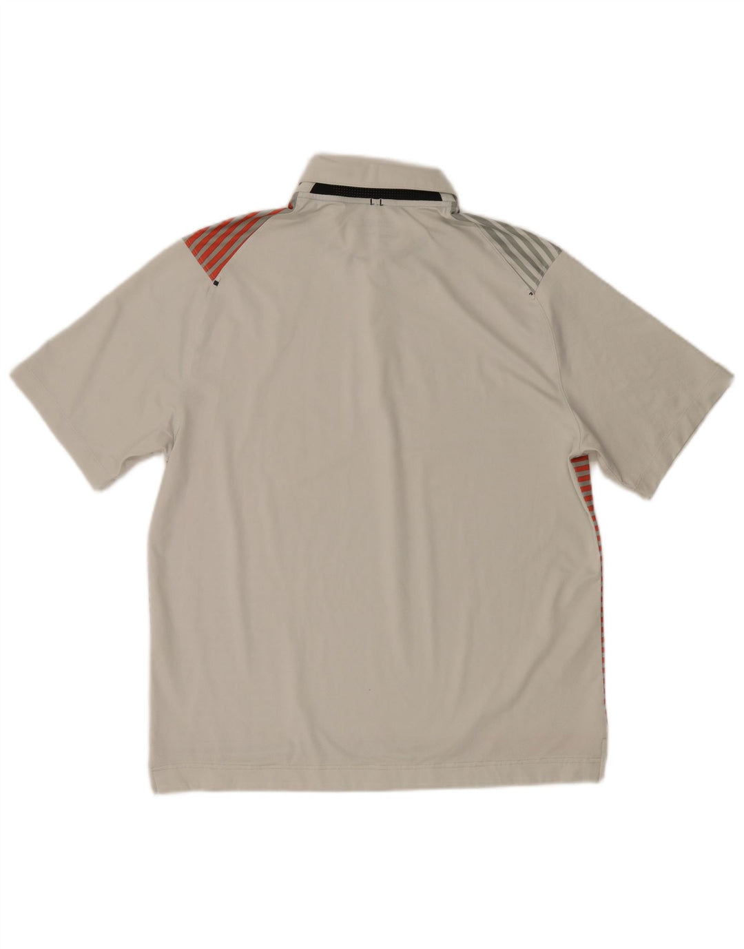 Camisa polo masculina Nike Dri Fit listrada cinza médio