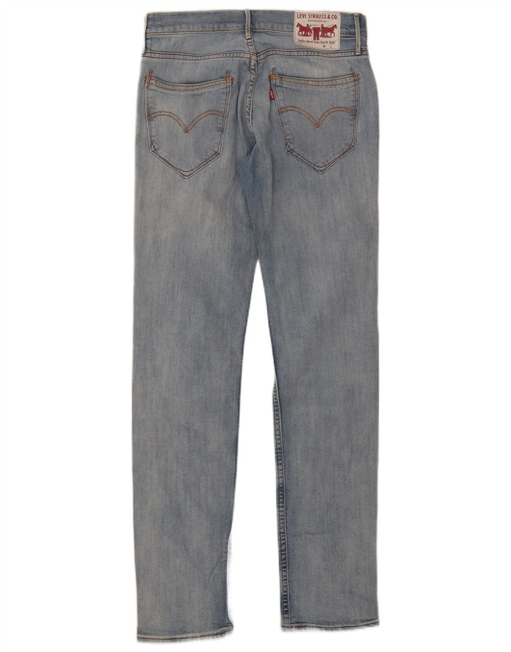 Levi's Mens Slim Jeans W29 L32 Azul Algodão