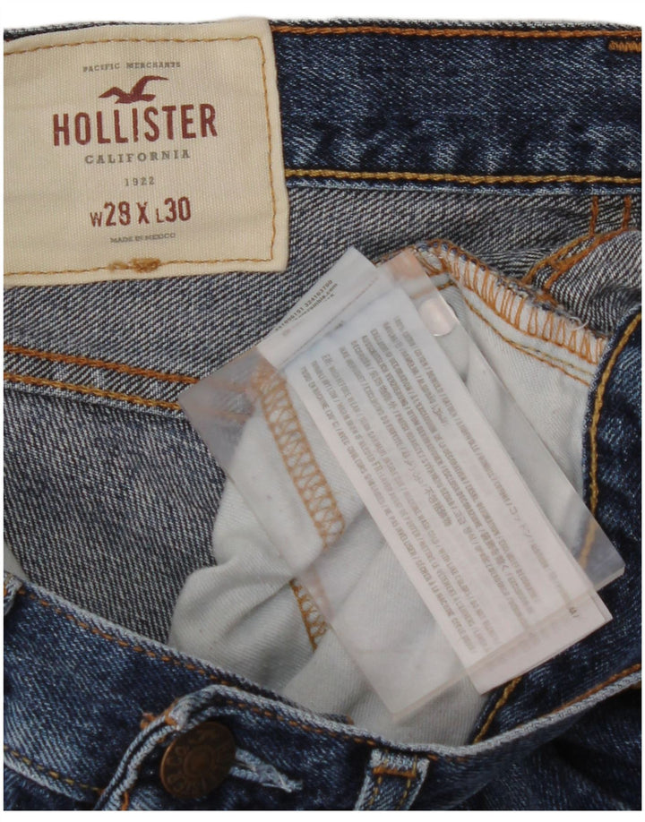 HOLLISTER Calça Jeans Feminina Slim W28 L30 Azul Algodão