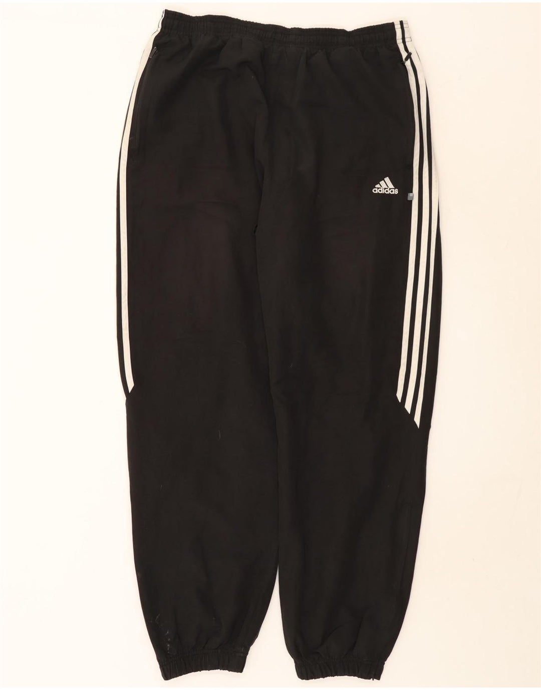 Adidas Mens Treino Calças Joggers XL Preto Poliéster