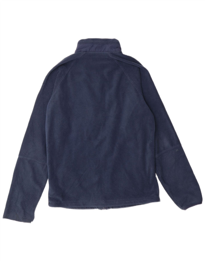 Columbia Jaqueta masculina de lã média azul marinho poliéster