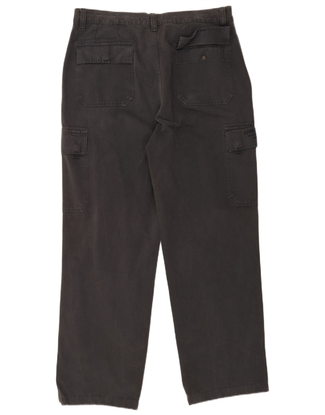 Calça Carrera Masculina Straight Cargo W38 L31 Algodão Cinza