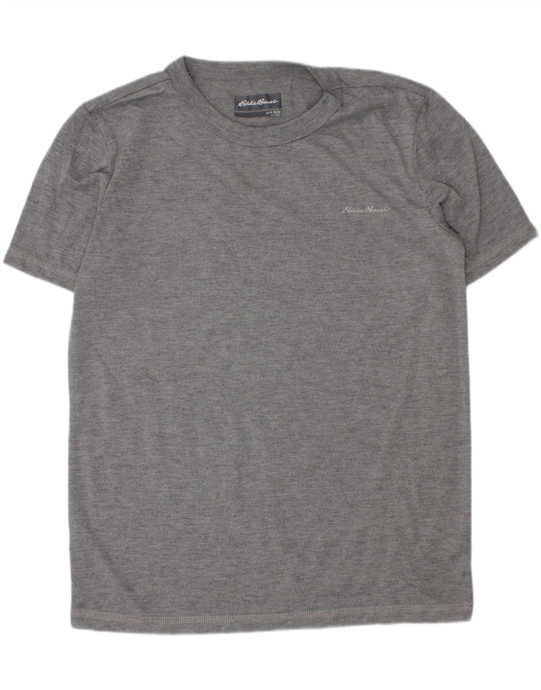 Camiseta Eddie Bauer Boys Top 10-11 Anos Cinza Médio Poliéster