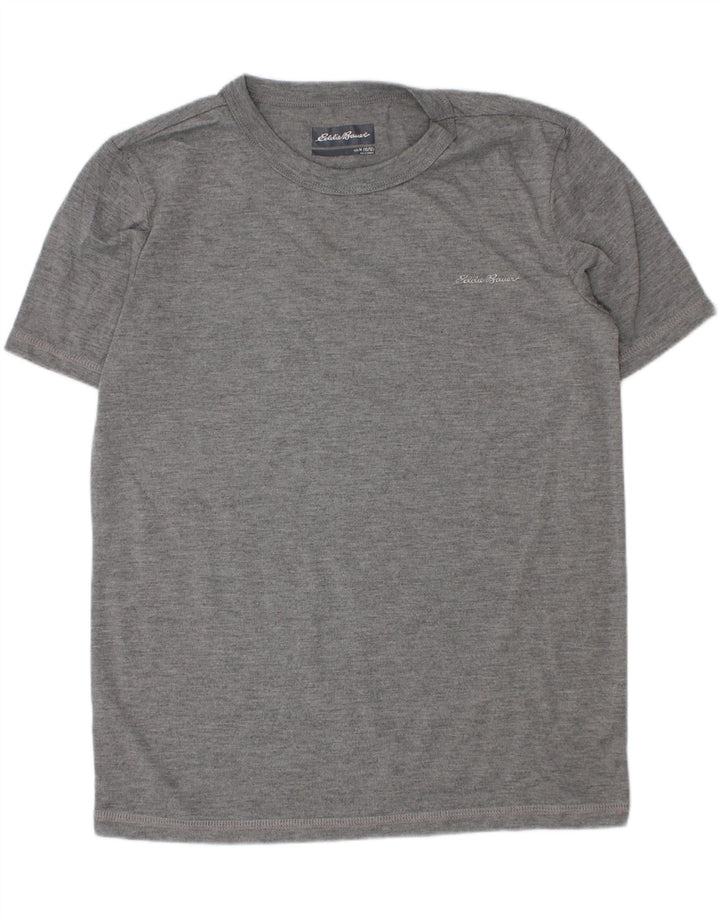 Camiseta Eddie Bauer Boys Top 10-11 Anos Cinza Médio Poliéster