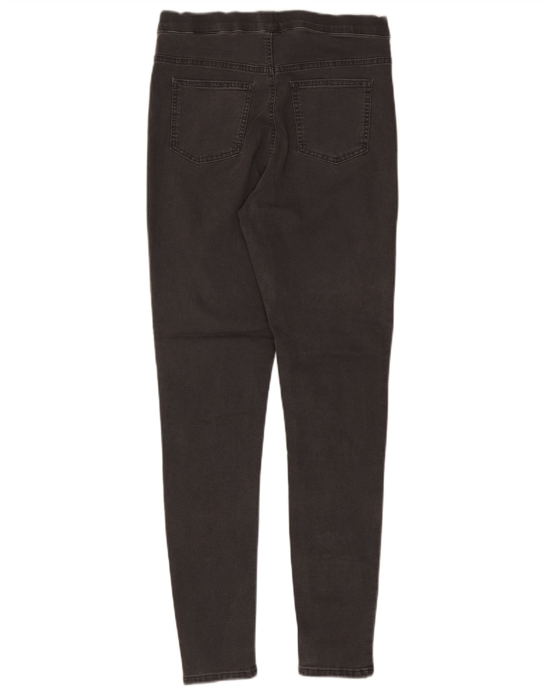 Marks & Spencer Jegging Jeans Feminino Reino Unido 12 Médio W30 L30 Algodão Cinza