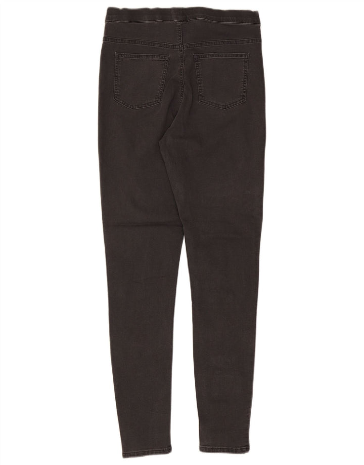 Marks & Spencer Jegging Jeans Feminino Reino Unido 12 Médio W30 L30 Algodão Cinza