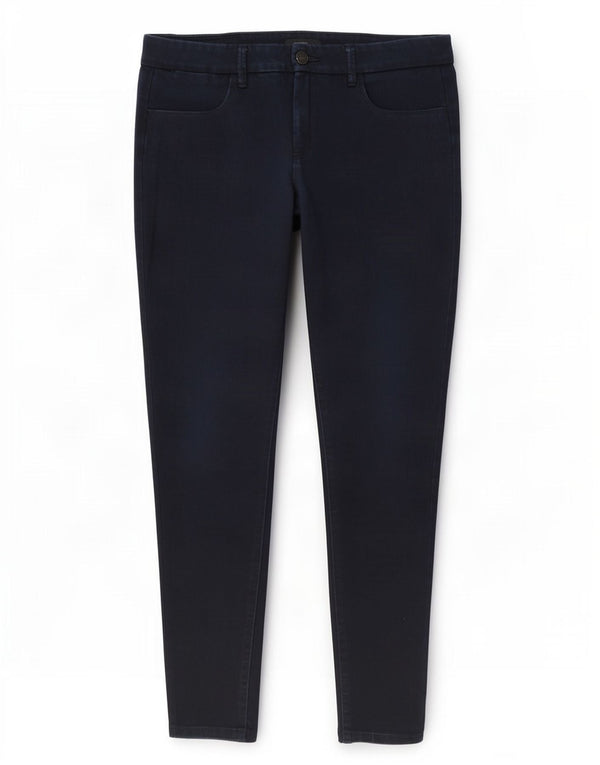 Jeans skinny feminino Marks & Spencer Reino Unido 14 médio W28 L27 azul marinho