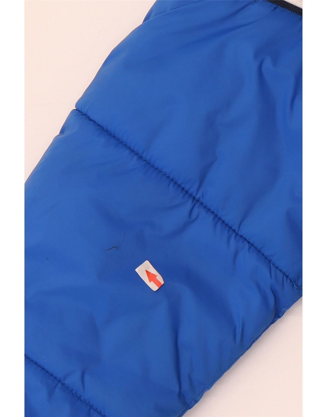 Jaqueta acolchoada com capuz gráfico Levi's Boys 12-13 anos grande bloco colorido azul