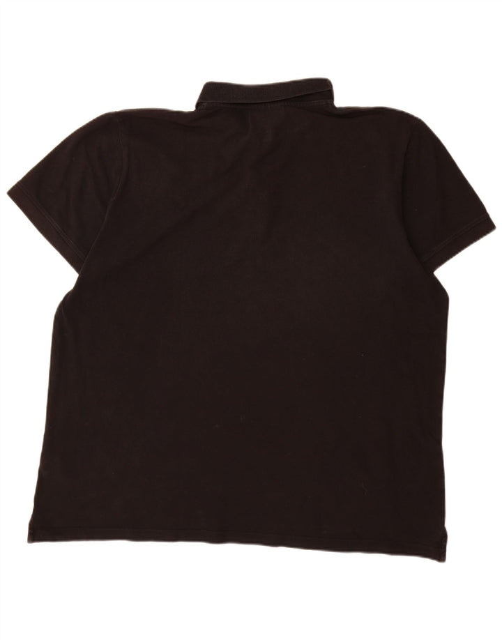 Camisa polo masculina KAPPA 2XL algodão preto