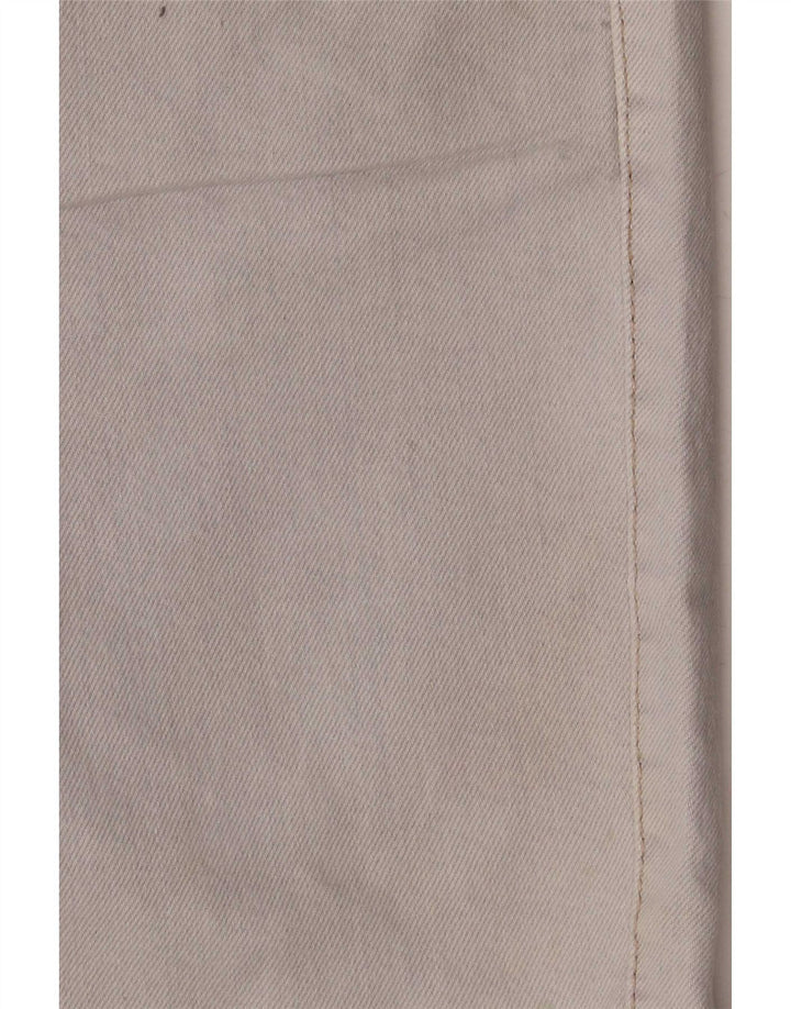 Zara Mens Denim Shorts EU 38 Pequeno W30 Algodão Cinza
