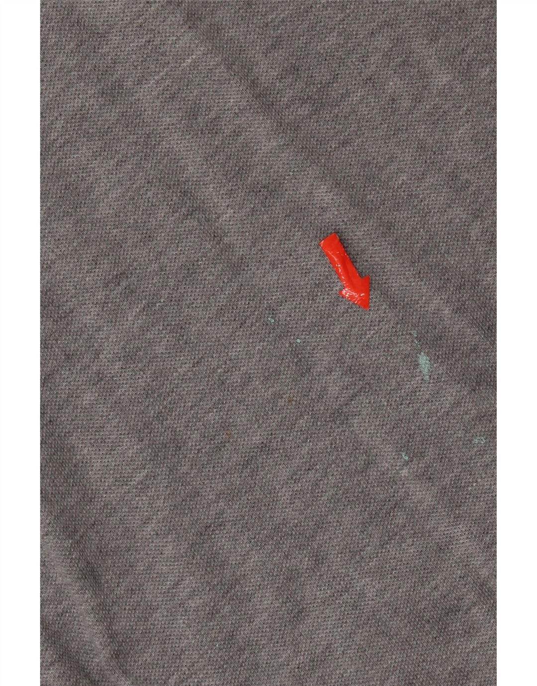 Camisa polo masculina Nike XL cinza manchada de algodão