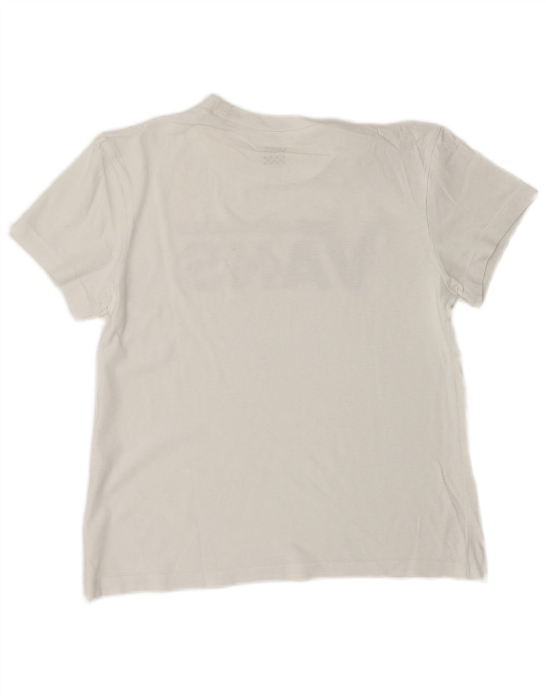 Camiseta feminina VANS com estampa gráfica UK 6 XS branca