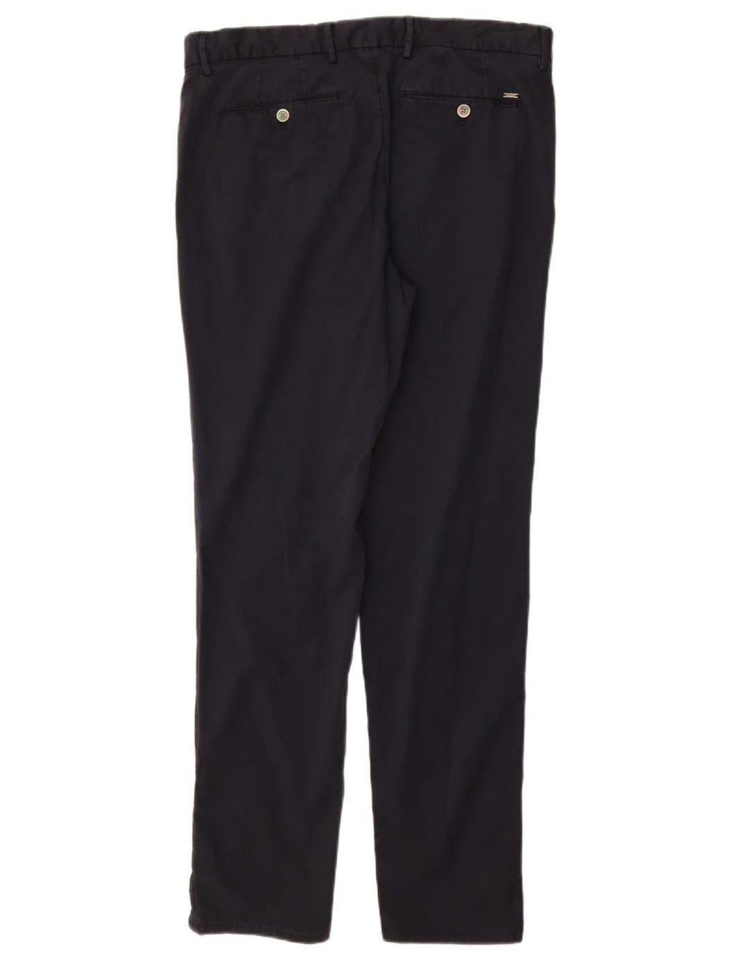 Calça Chino Masculina MASSIMO DUTTI Slim Fit UE 44 Grande W34 L32 Azul Marinho