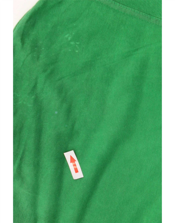Camiseta masculina gráfica Umbro Top médio algodão verde