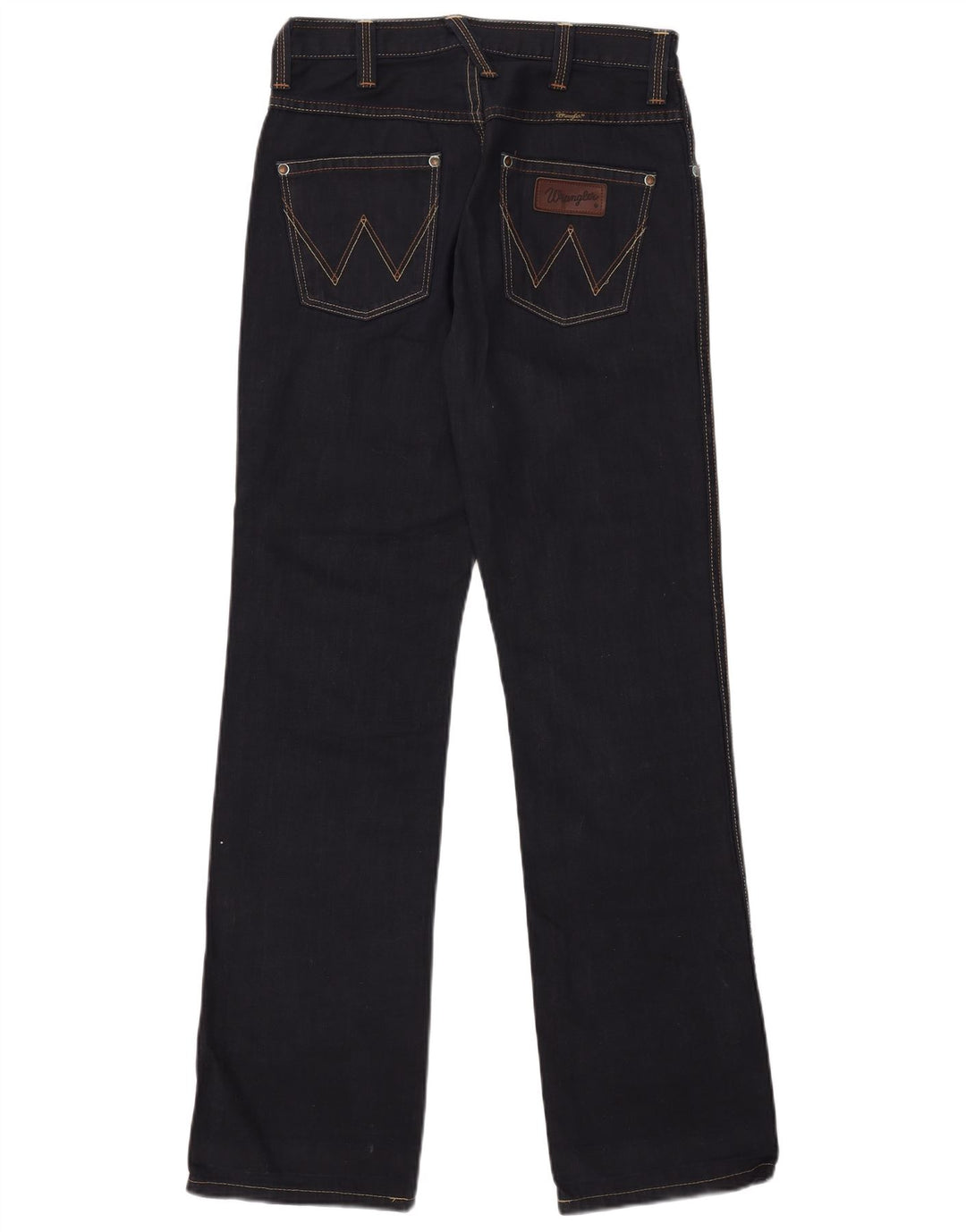 Wrangler Mens Alaska Straight Jeans W31 L34 Azul Marinho Algodão