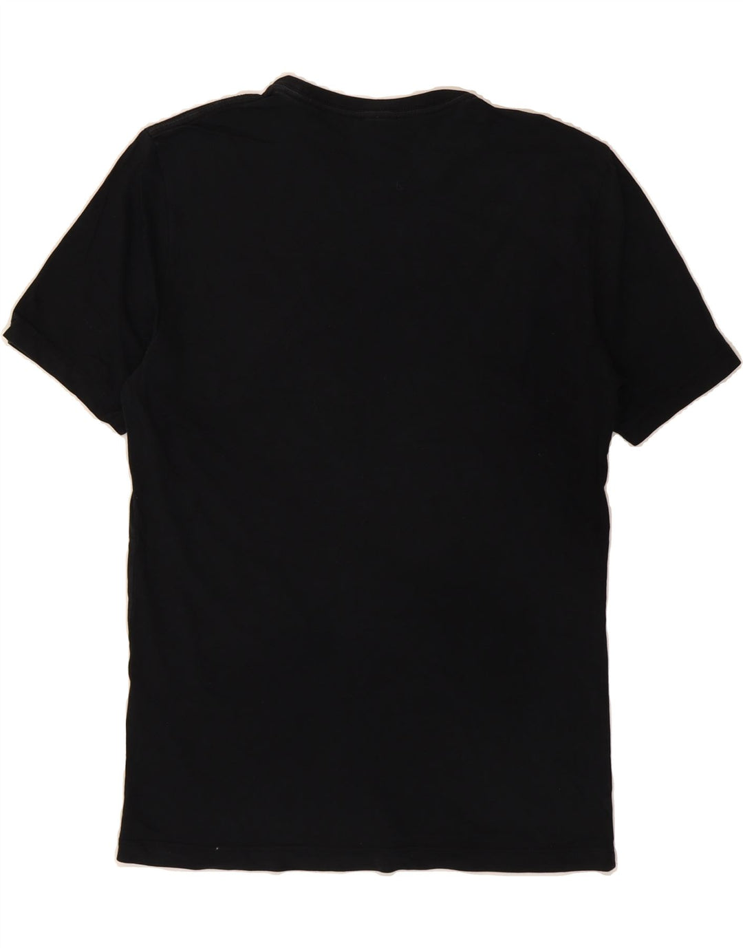 Camiseta masculina REISS Top pequeno algodão preto