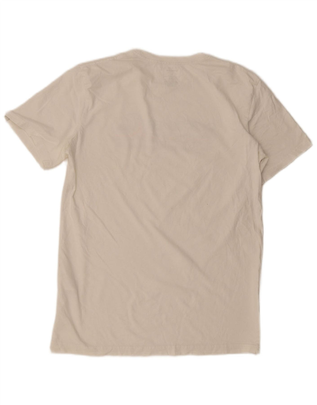 Camiseta masculina Quiksilver Regular Fit com estampa gráfica de algodão branco médio