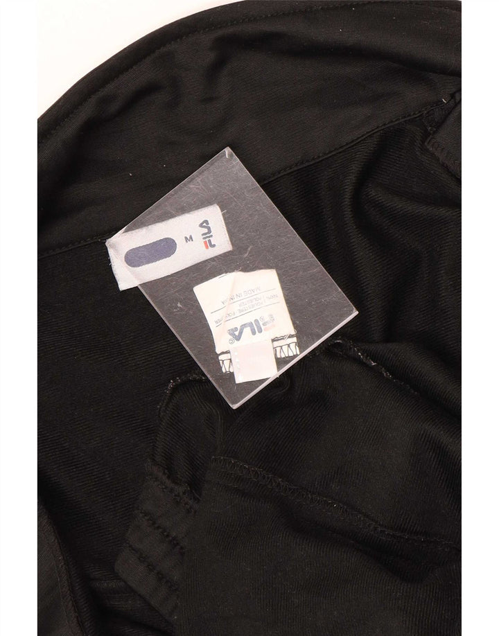 Fila Mens Tracksuit Top Jacket Médio Poliéster Preto