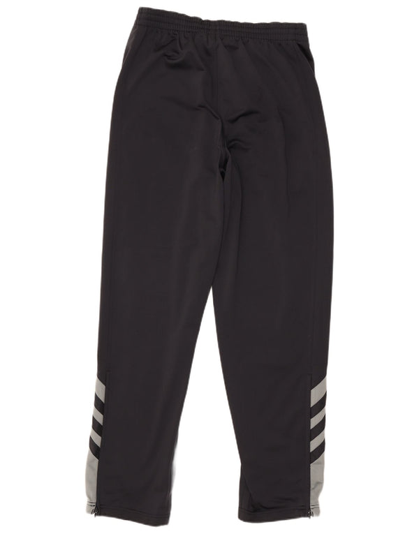 Calça de treino masculina Adidas UK 40/42 médio preto colorblock poliéster