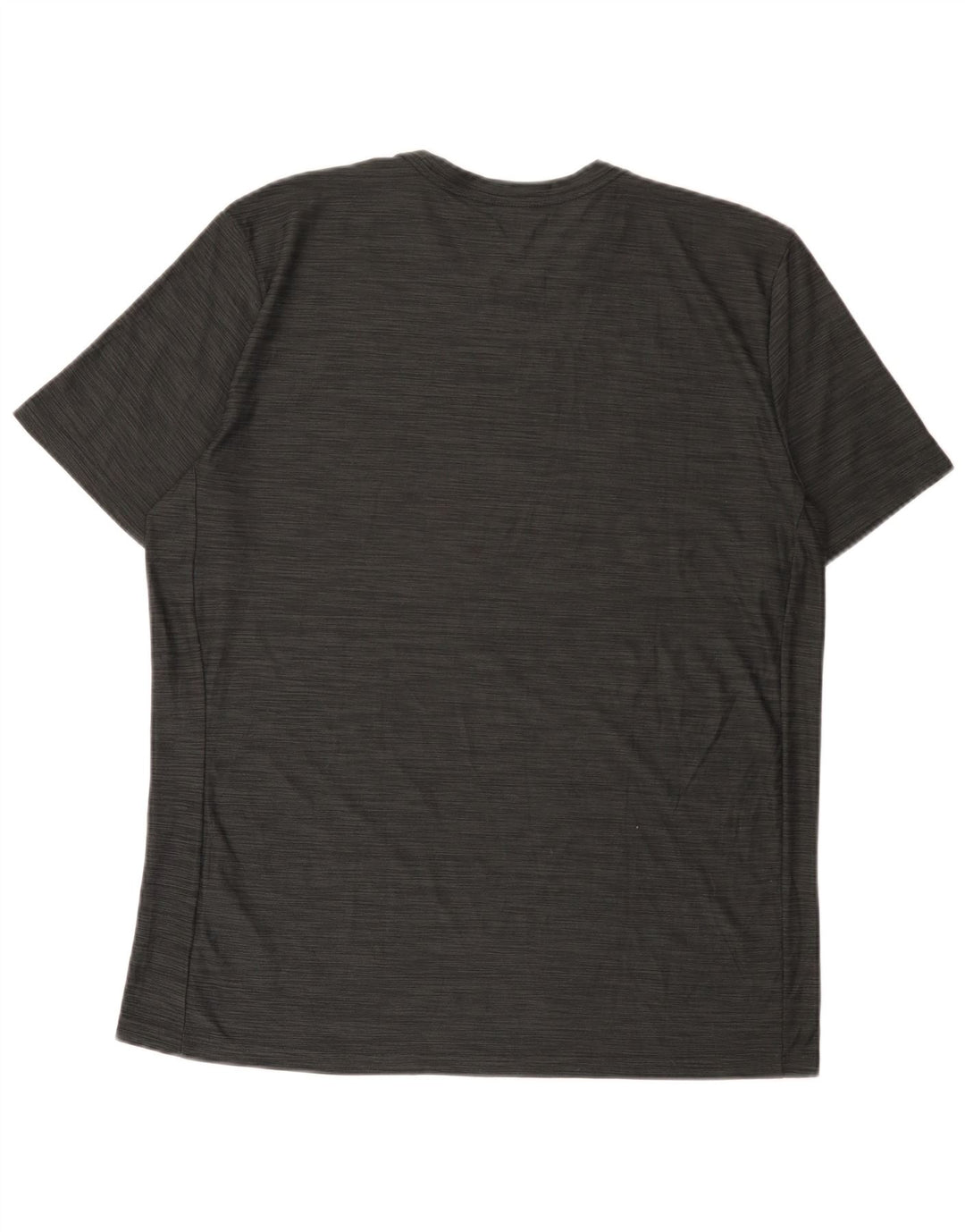 Camiseta masculina Nike Dri Fit grande poliéster manchado cinza