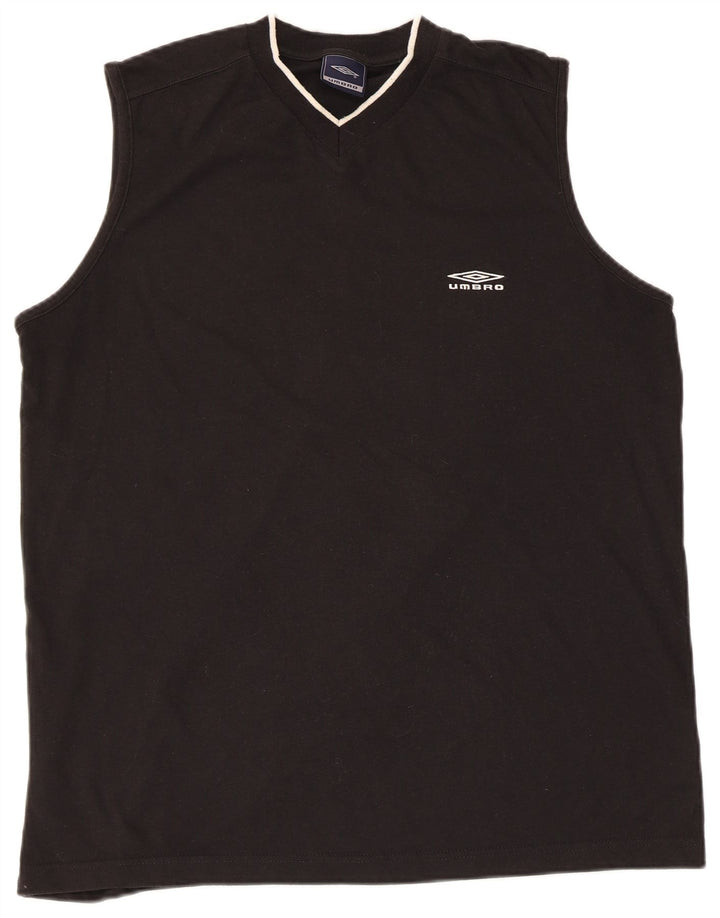 Colete masculino Umbro Top XL preto poliéster esportivo