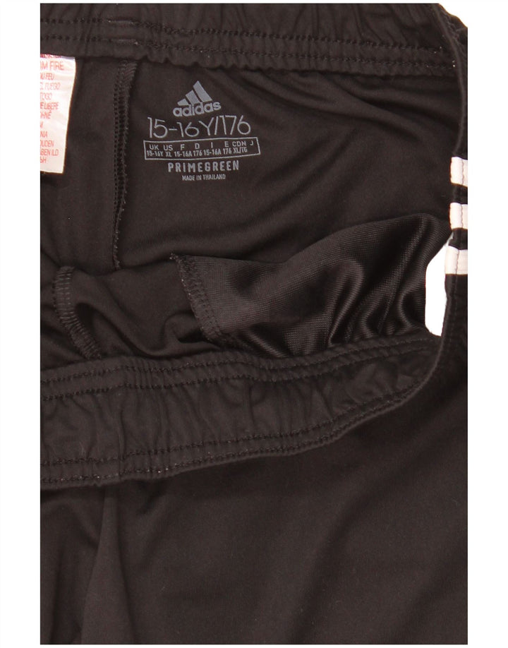 Shorts esportivos Adidas meninos 15-16 anos pretos