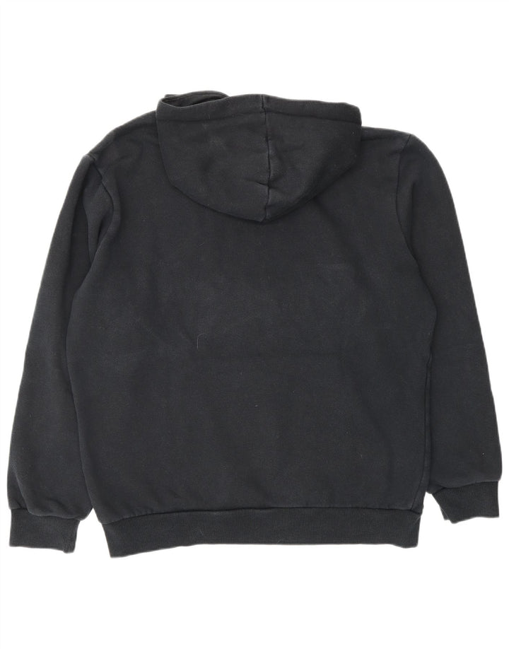 PUMA Mens Hoodie Jumper Médio Algodão Preto