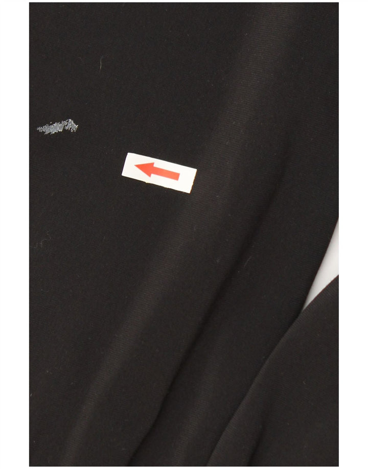 Calça esportiva masculina Puma Joggers médio preto colorblock poliéster
