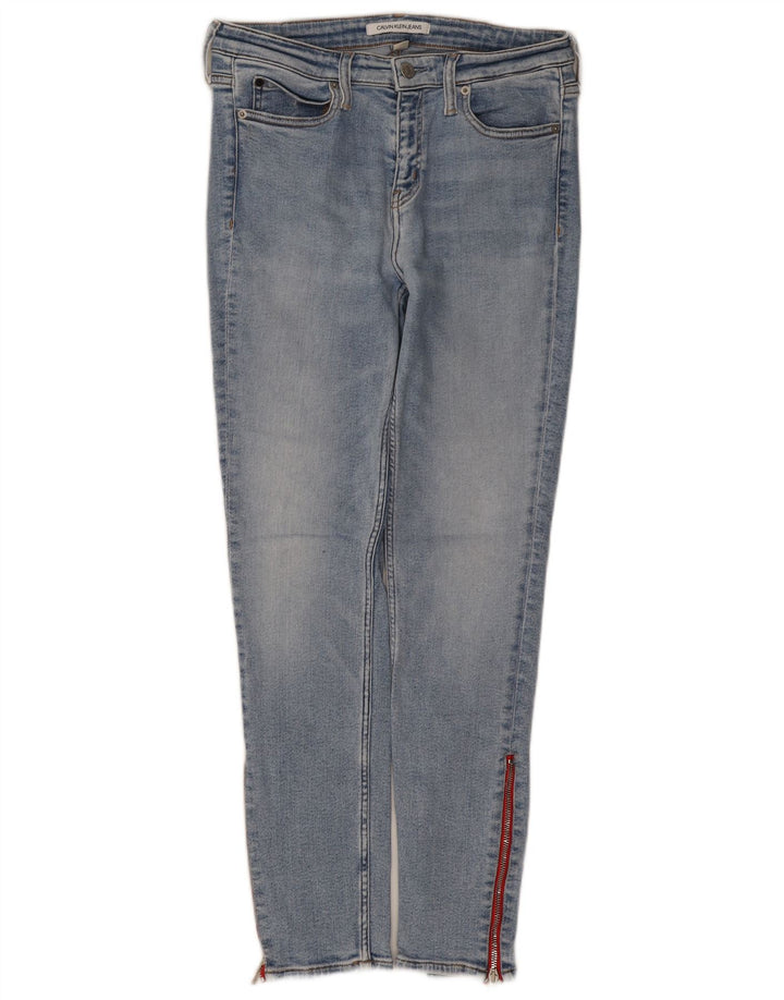 Calça jeans feminina CALVIN KLEIN W29 L28 azul algodão