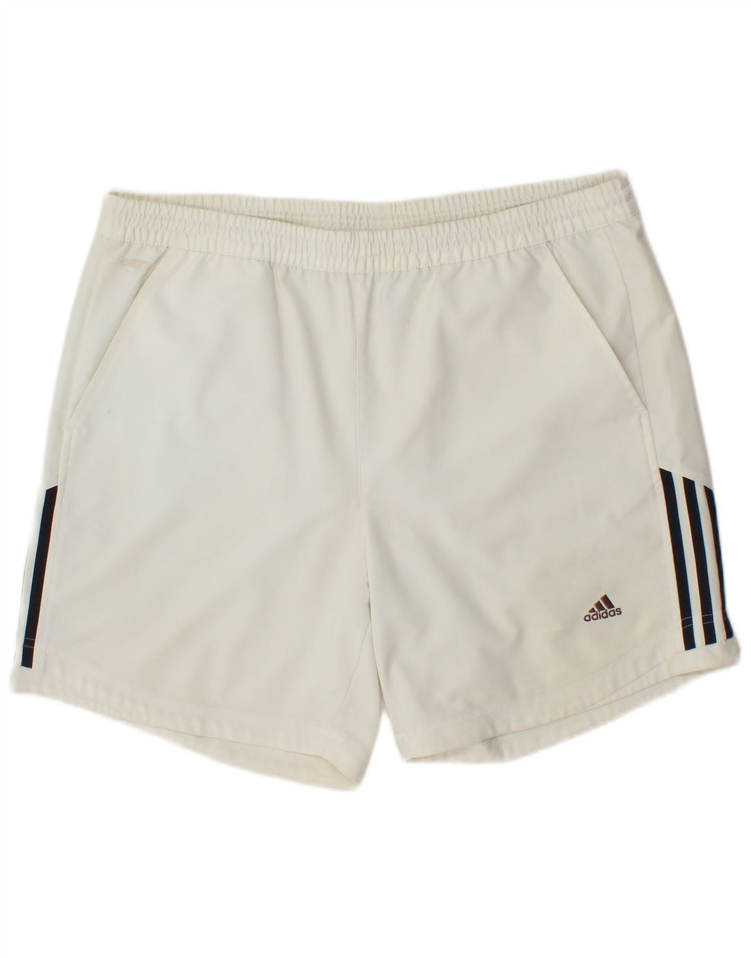 Shorts esportivos masculinos Adidas XL branco poliéster