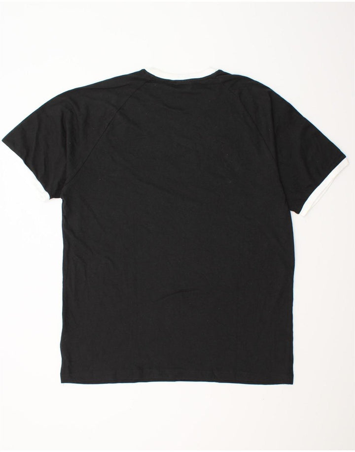 Camiseta masculina Adidas Top XL algodão preto