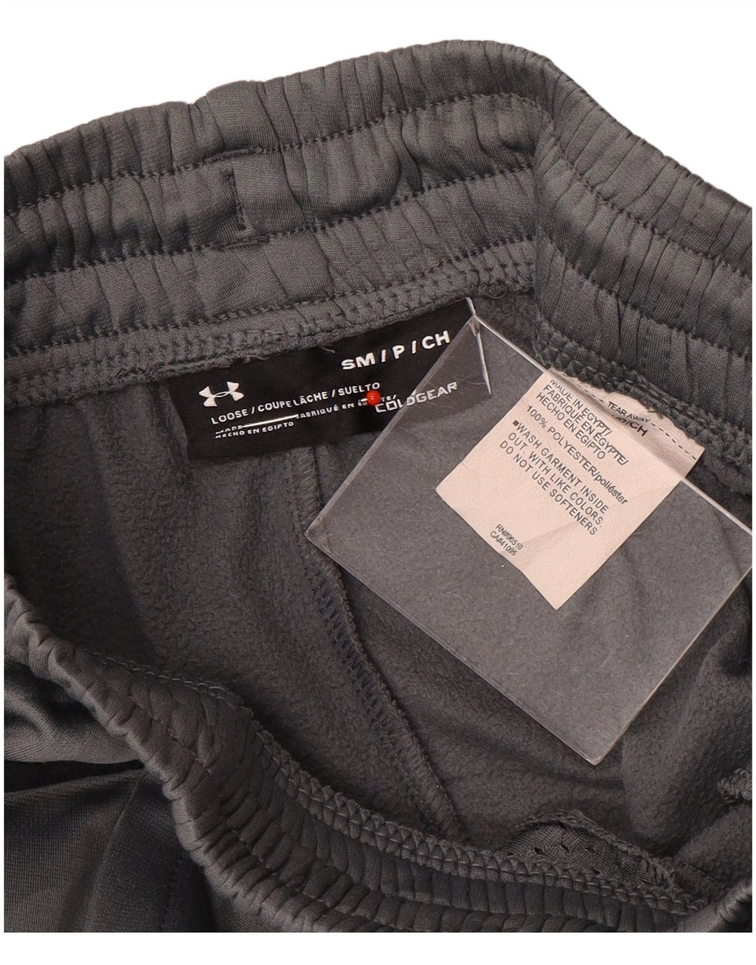 Calça de treino masculina Under Armour Cold Gear joggers cinza pequeno