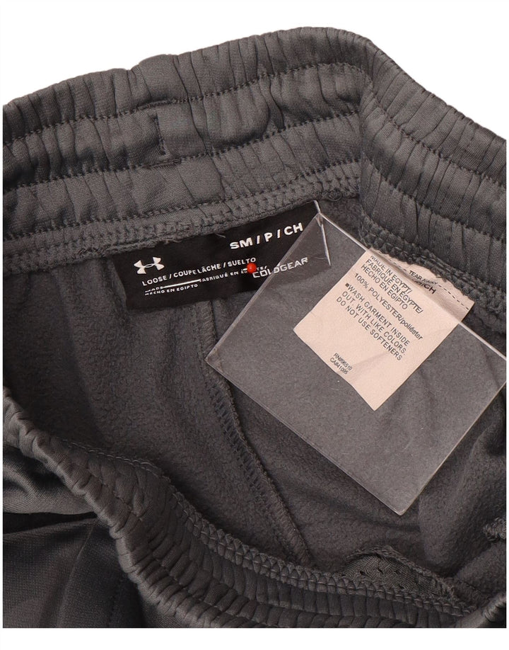 Calça de treino masculina Under Armour Cold Gear joggers cinza pequeno