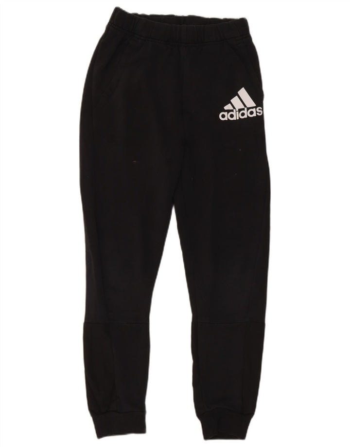 Calças de treino Adidas Boys Graphic 11-12 anos pretas