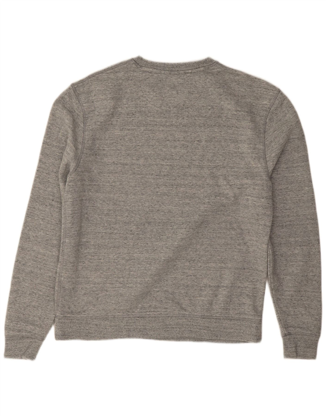 Jack Wills moletom masculino jumper médio cinza algodão manchado