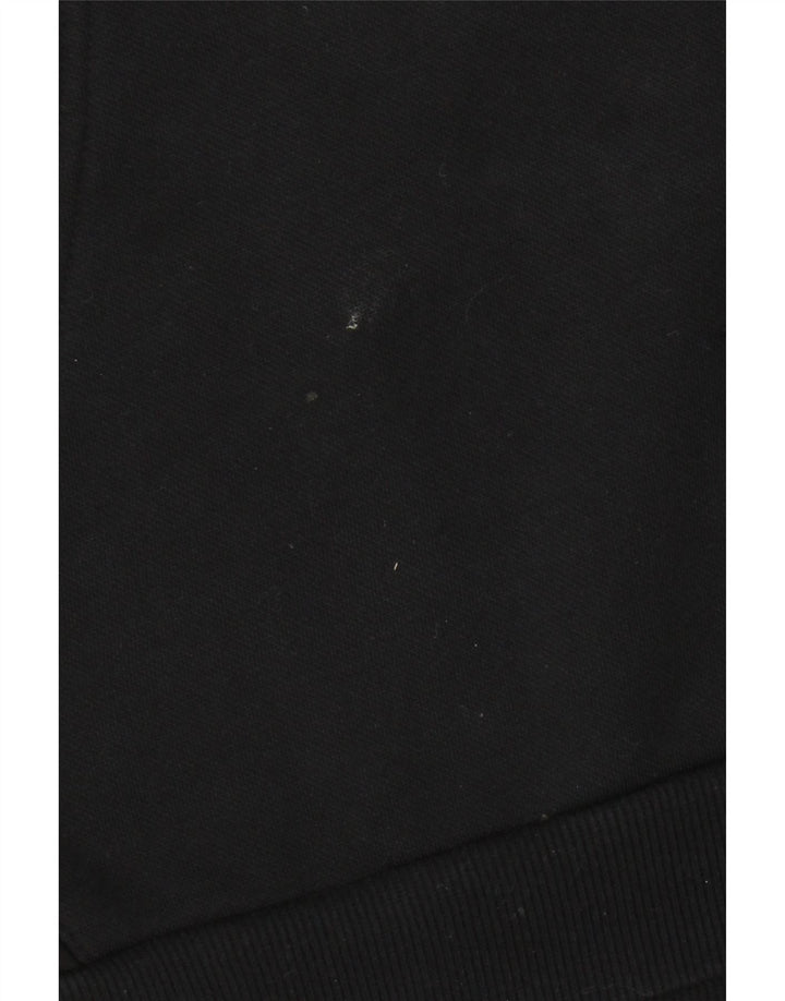 Puma Mens Hoodie Jumper Médio Algodão Preto