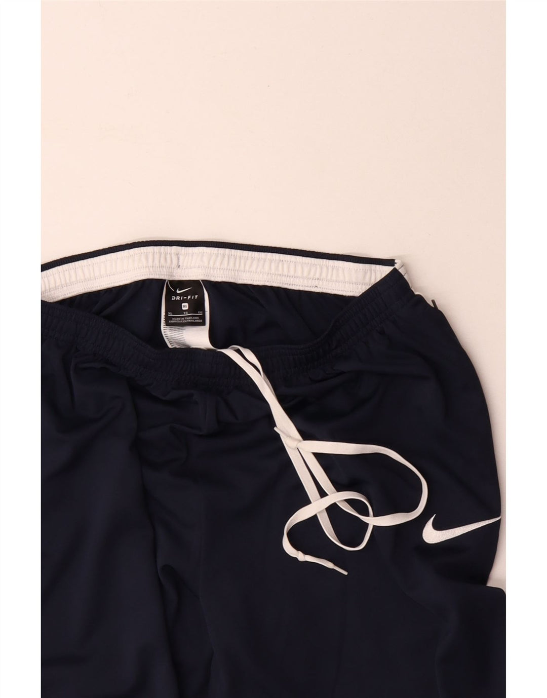 Calça Nike Masculina Dri Fit XL Azul Marinho Colourblock Poliéster