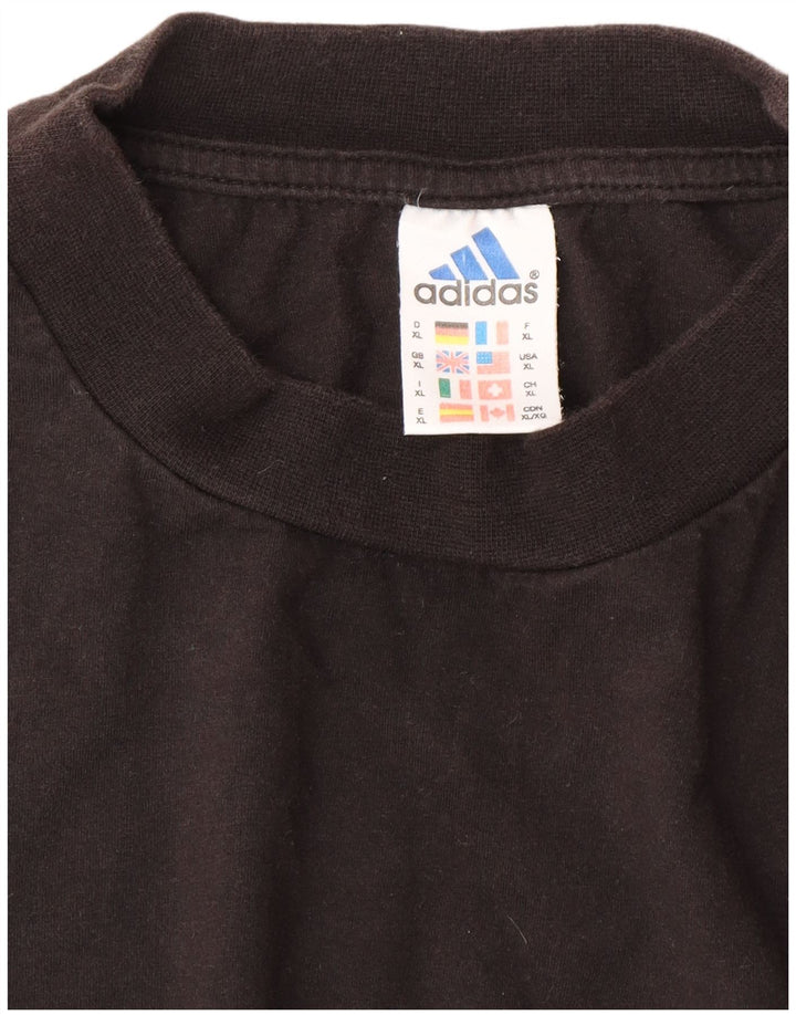 Camiseta masculina Adidas Top XL algodão preto