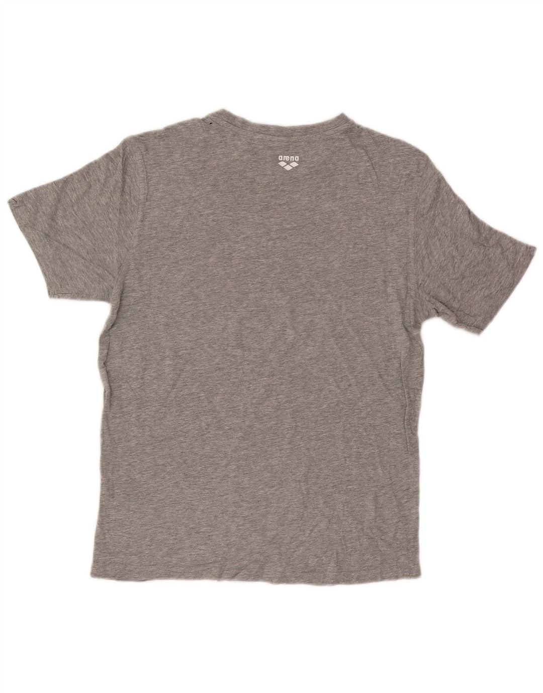 Arena Camiseta masculina gráfica top pequeno cinza