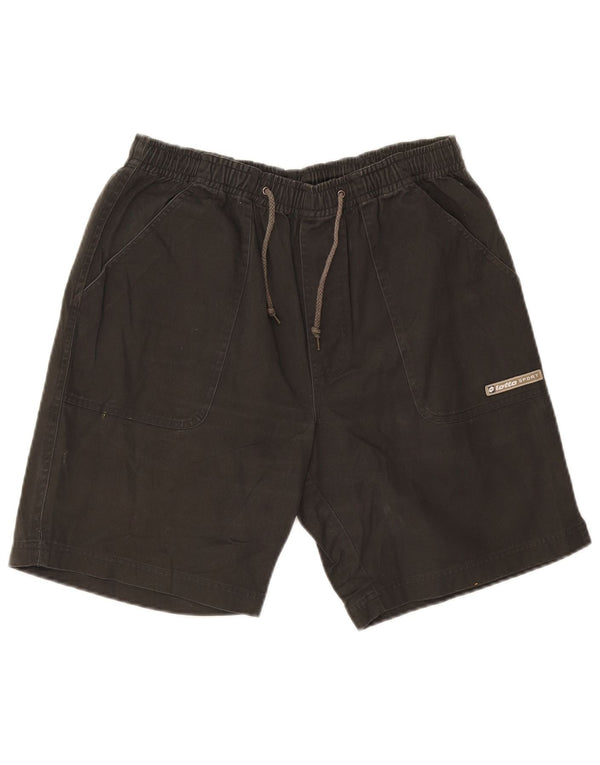 Lotto Mens Chino Shorts UK 36/38 Pequeno W30 Algodão Cinza