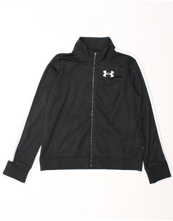 Jaqueta Under Armour Boys Treino Top 13-14 Anos XL Preto Colorblock